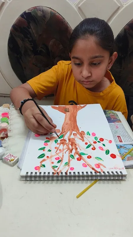 Himanshi Art class