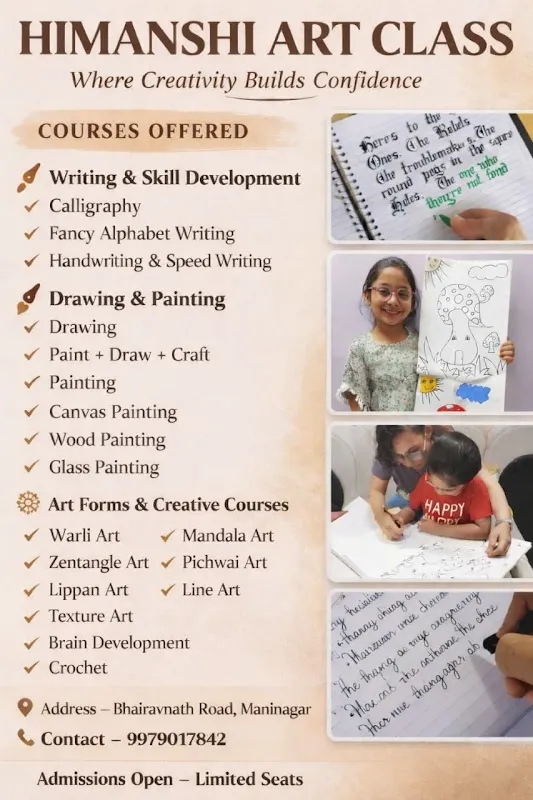 Himanshi Art class