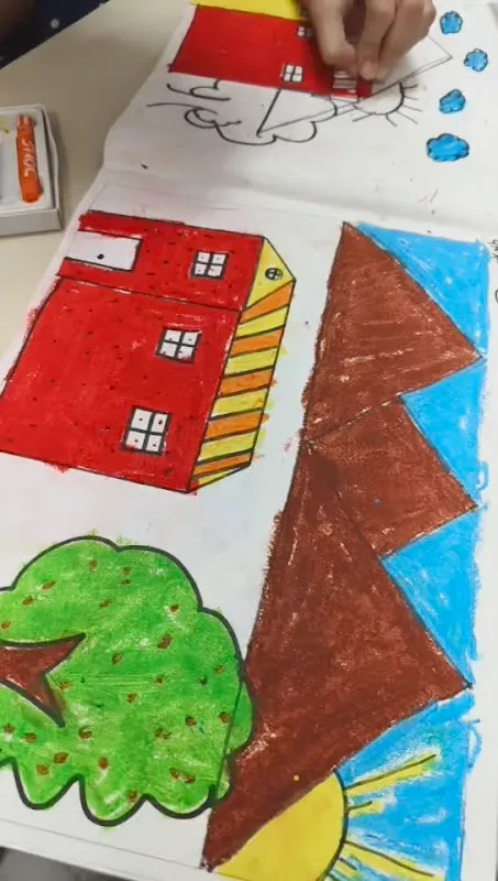 Himanshi Art class