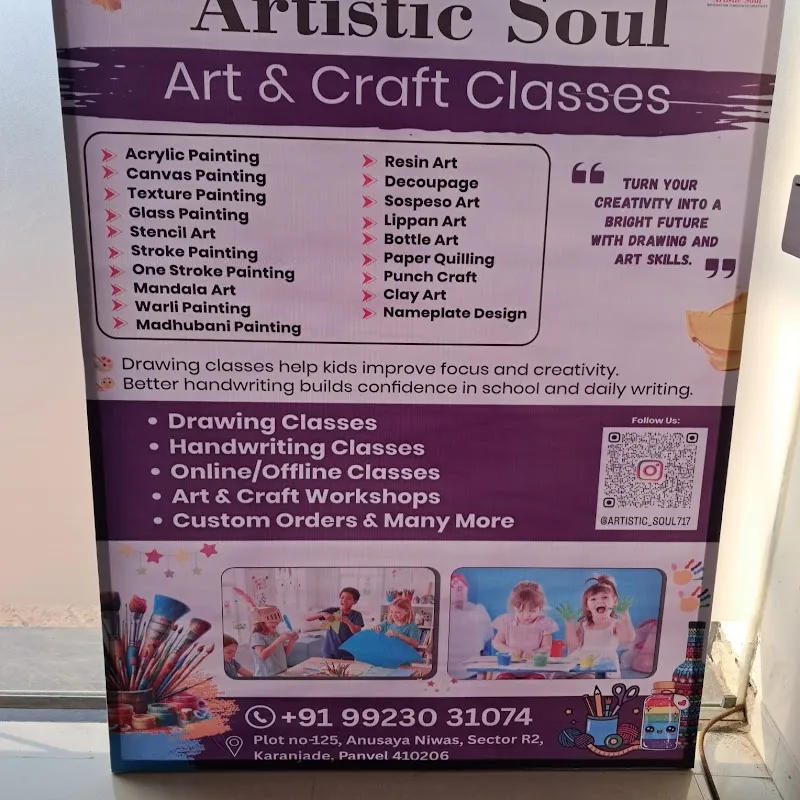 Artistic Soul Art & Craft Classes