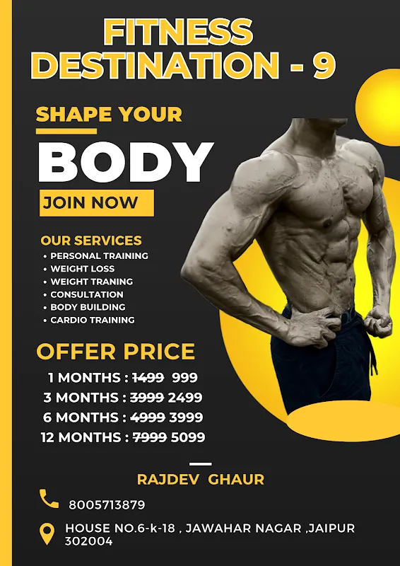 Fitness Destination - 9 Gym