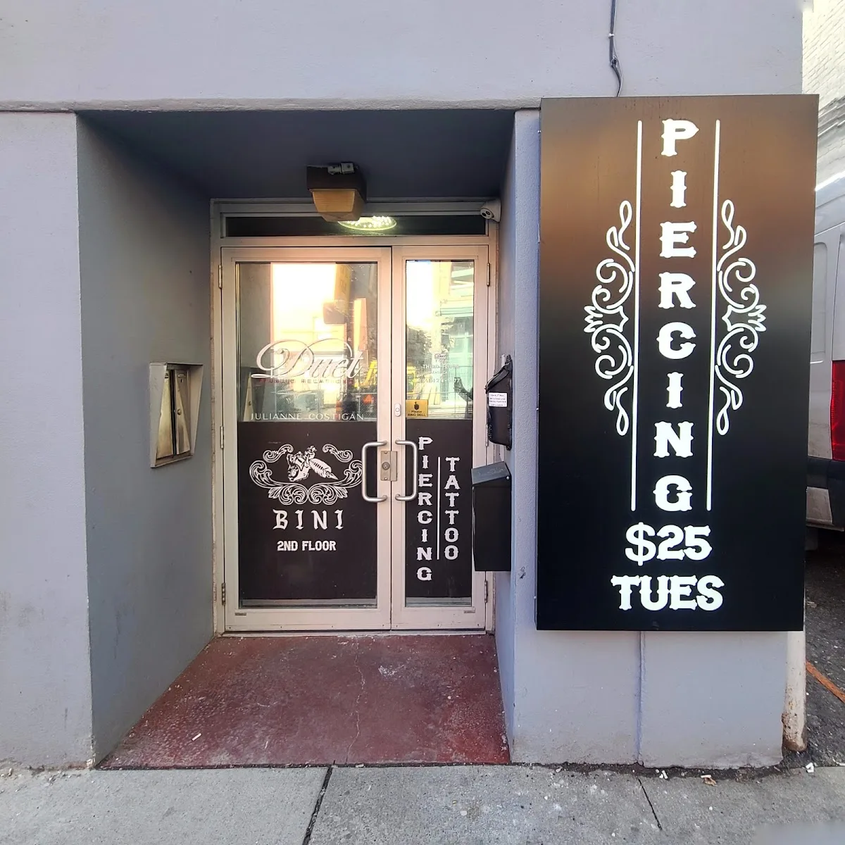 Bini Tattoo and Piercing Parlour (walk-in basis)