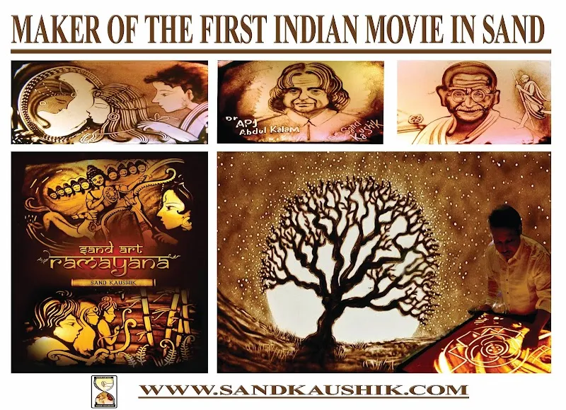 DRAWING & SAND ART CLASSES by SAND ARTIST SAND KAUSHIK
