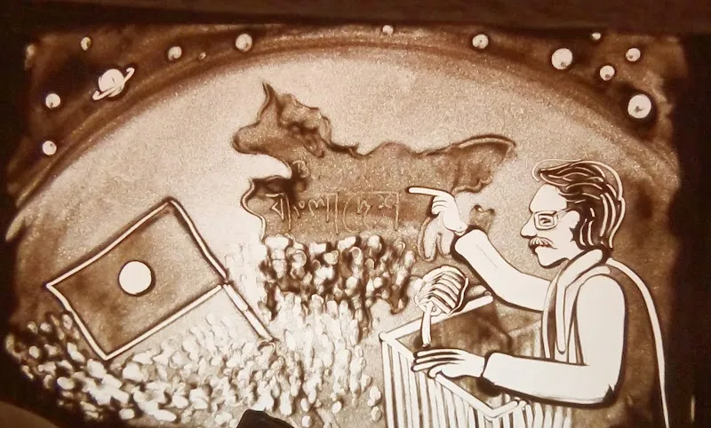 DRAWING & SAND ART CLASSES by SAND ARTIST SAND KAUSHIK