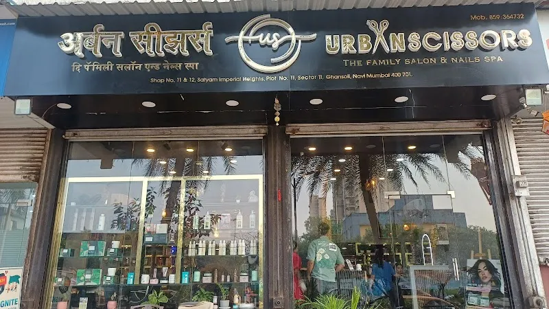 Urban Scissors The Family Salon & Nails Spa | Beauty Salon in Ghansoli | Nail Salon | Makeup Artist in Navimumbai