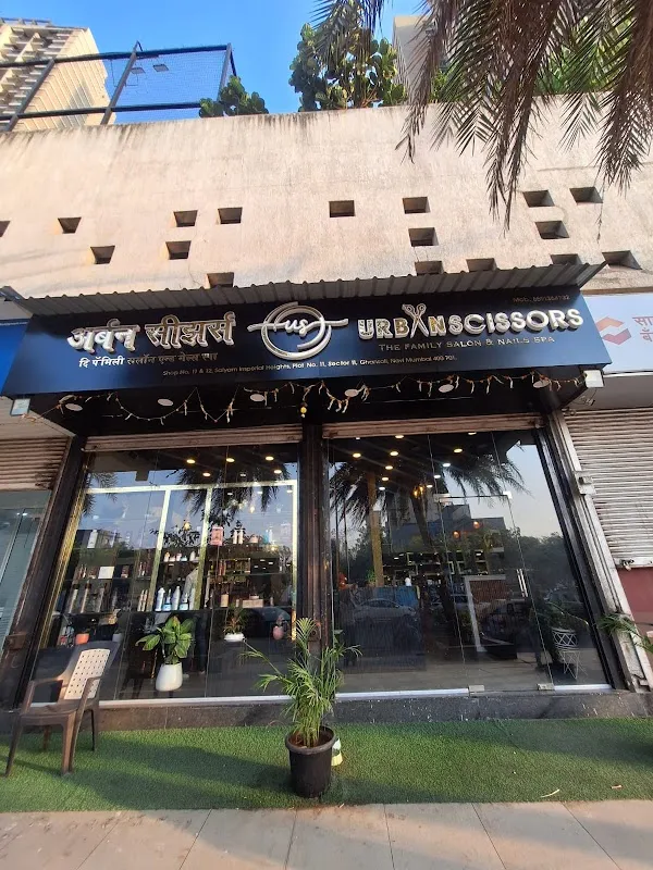 Urban Scissors The Family Salon & Nails Spa | Beauty Salon in Ghansoli | Nail Salon | Makeup Artist in Navimumbai