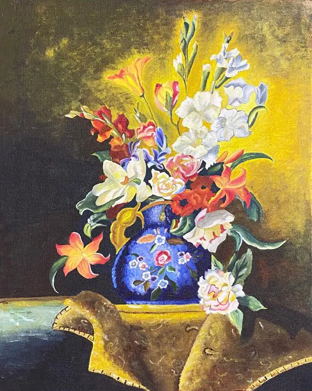 Drawing and painting class