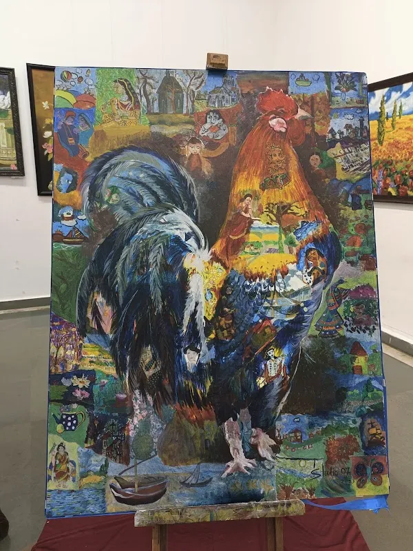 Drawing and painting class