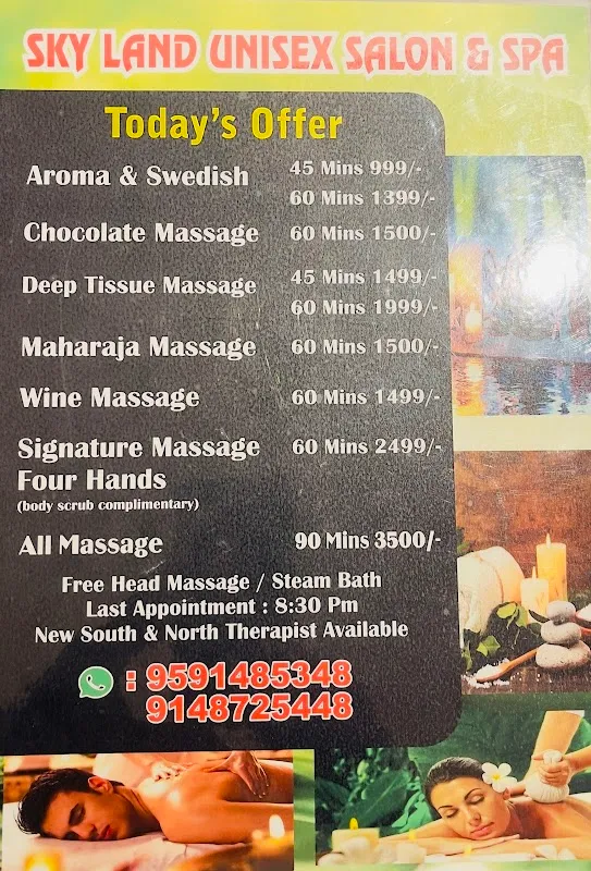 Sky land unisex salon and spa