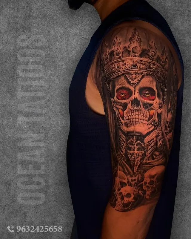 Ocean Tattoos - Best Tattoo Artists and Piercing Studio in Bangalore