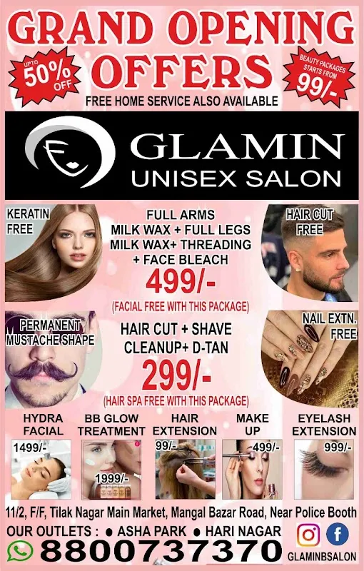 Glamin Unisex Salon & Academy