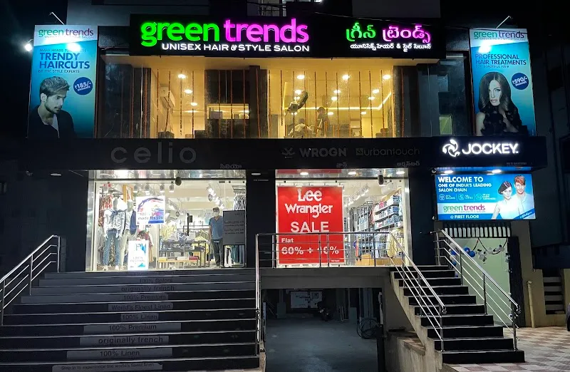 Green Trends Unisex Hair & Style Salon - Vizianagaram