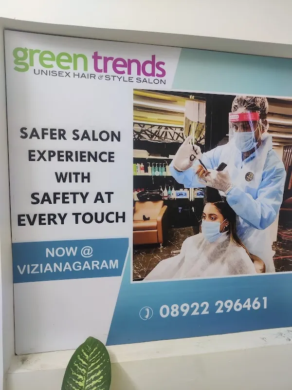 Green Trends Unisex Hair & Style Salon - Vizianagaram