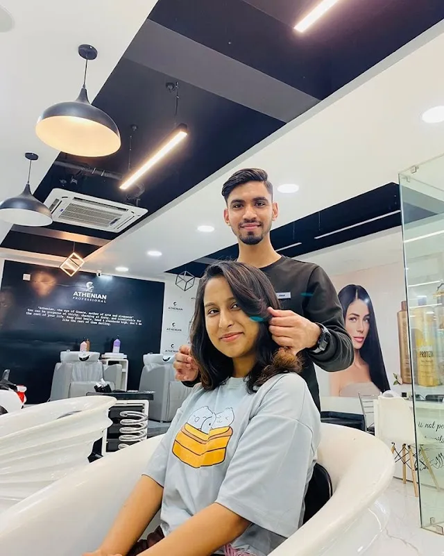 Athenian Unisex Salon Delhi - Best Salon in Delhi / Hair Colouring / Nail / Nanoplastia / Hair Cut / Keratin / Makeup South X