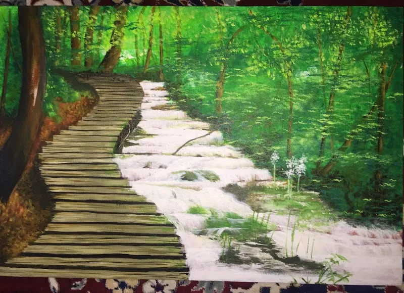Peaceful Painting Studio