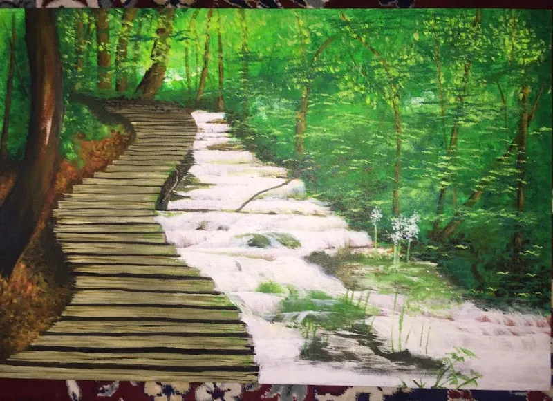 Peaceful Painting Studio