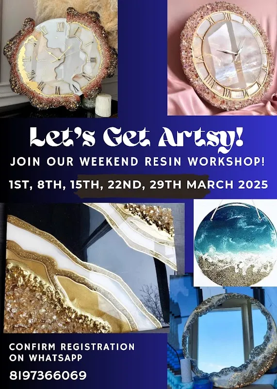 The Resartz studio (Resin art work shop and products)