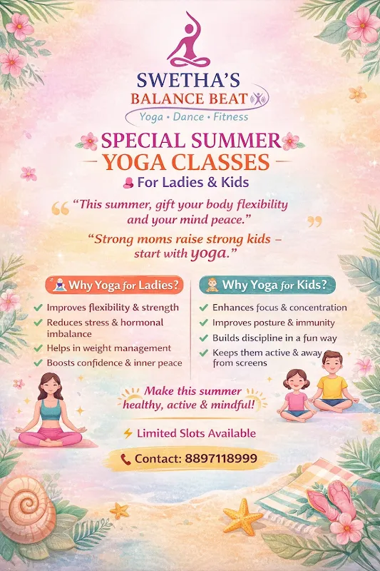 Swetha's Balance Beat | Best Yoga and Fitness Center in Hyderabad