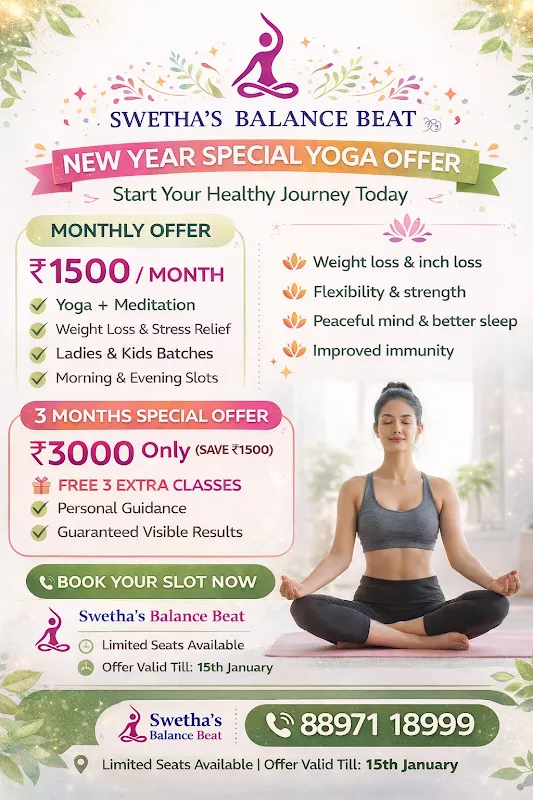 Swetha's Balance Beat | Best Yoga and Fitness Center in Hyderabad