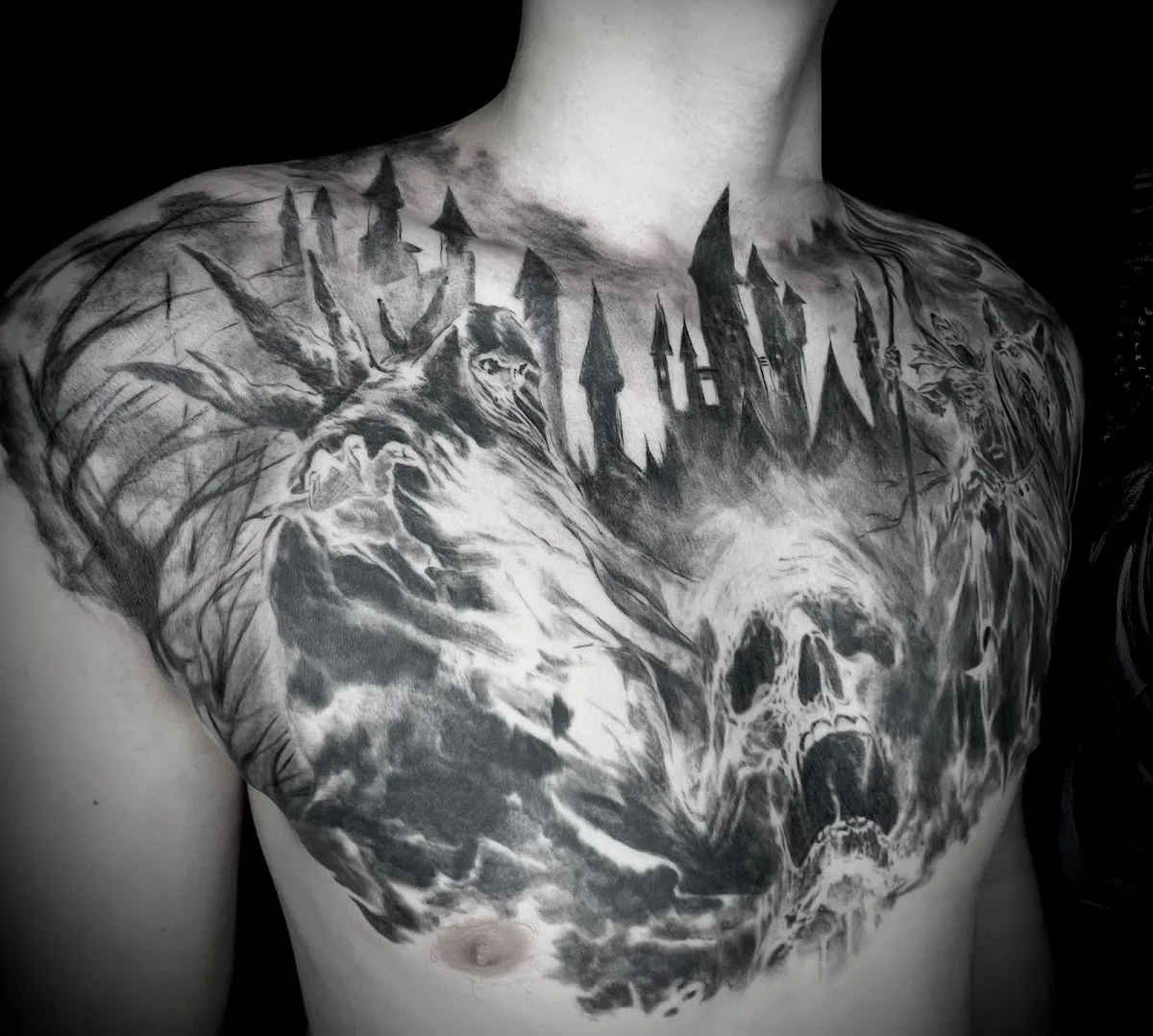 Art arrow tattoo Stockholm
