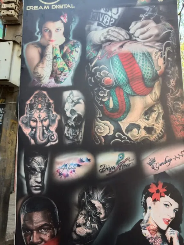 Dream studio, tattoo shop, gift shop