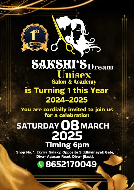 Sakshi's Dream family saloon