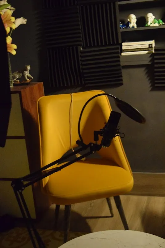 The Podcast studio