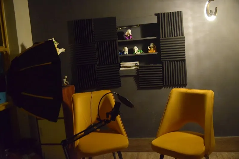 The Podcast studio