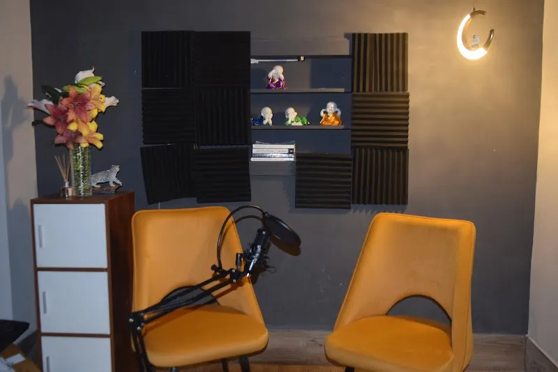 The Podcast studio