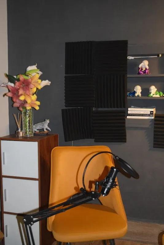 The Podcast studio