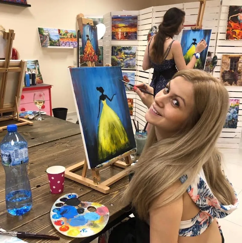 Spot Art Studio paint & wine
