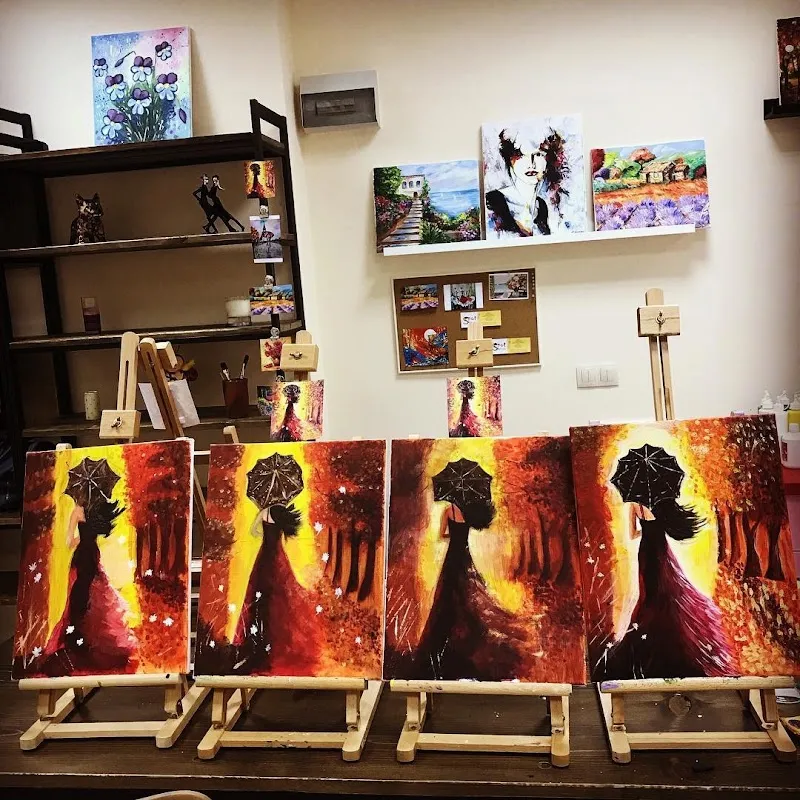 Spot Art Studio paint & wine