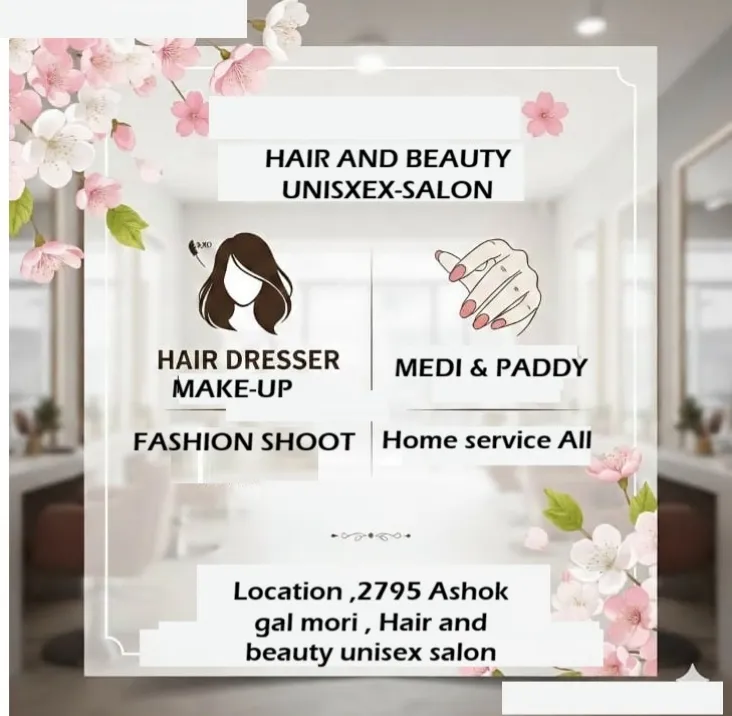 Hair and Beauty Unisex