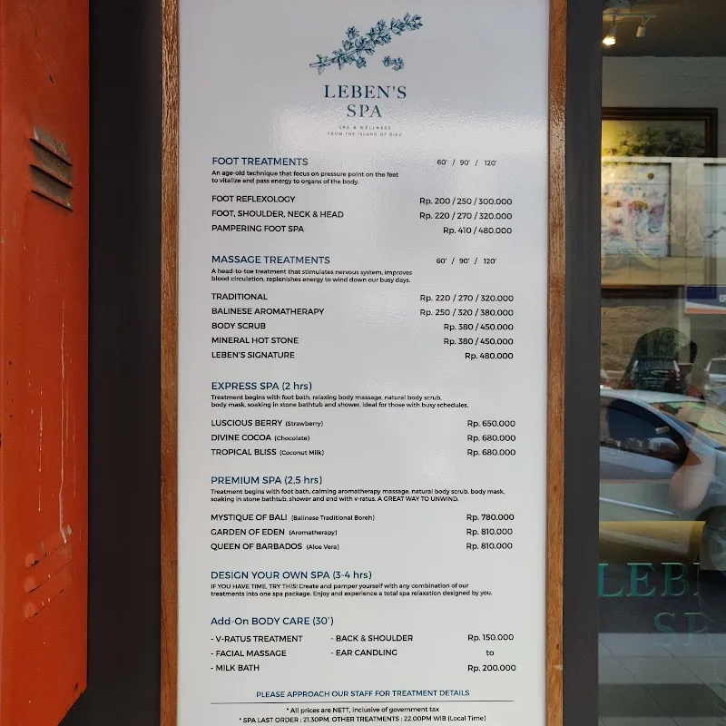 LEBEN’S SPA