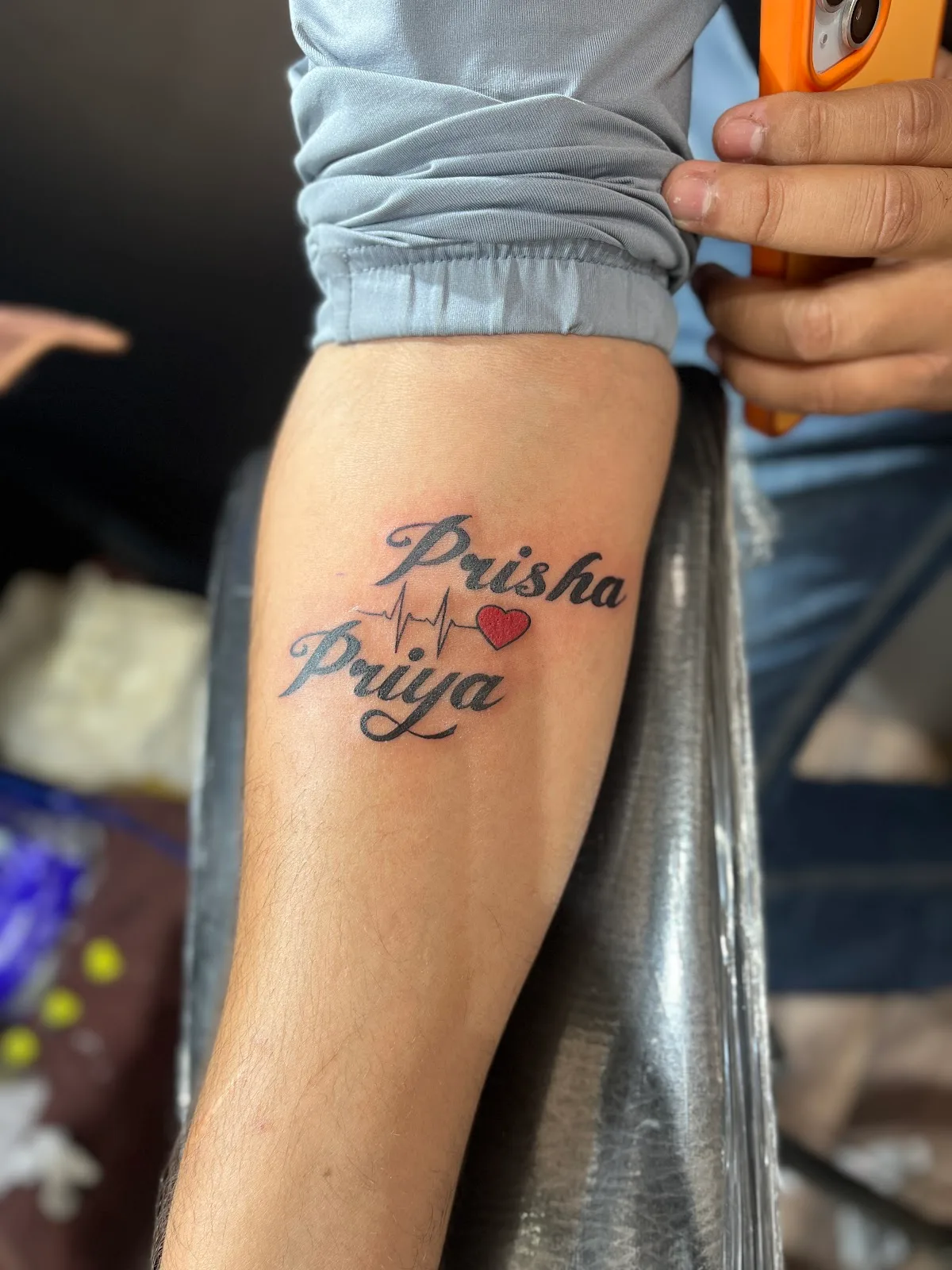 The tattoo shop