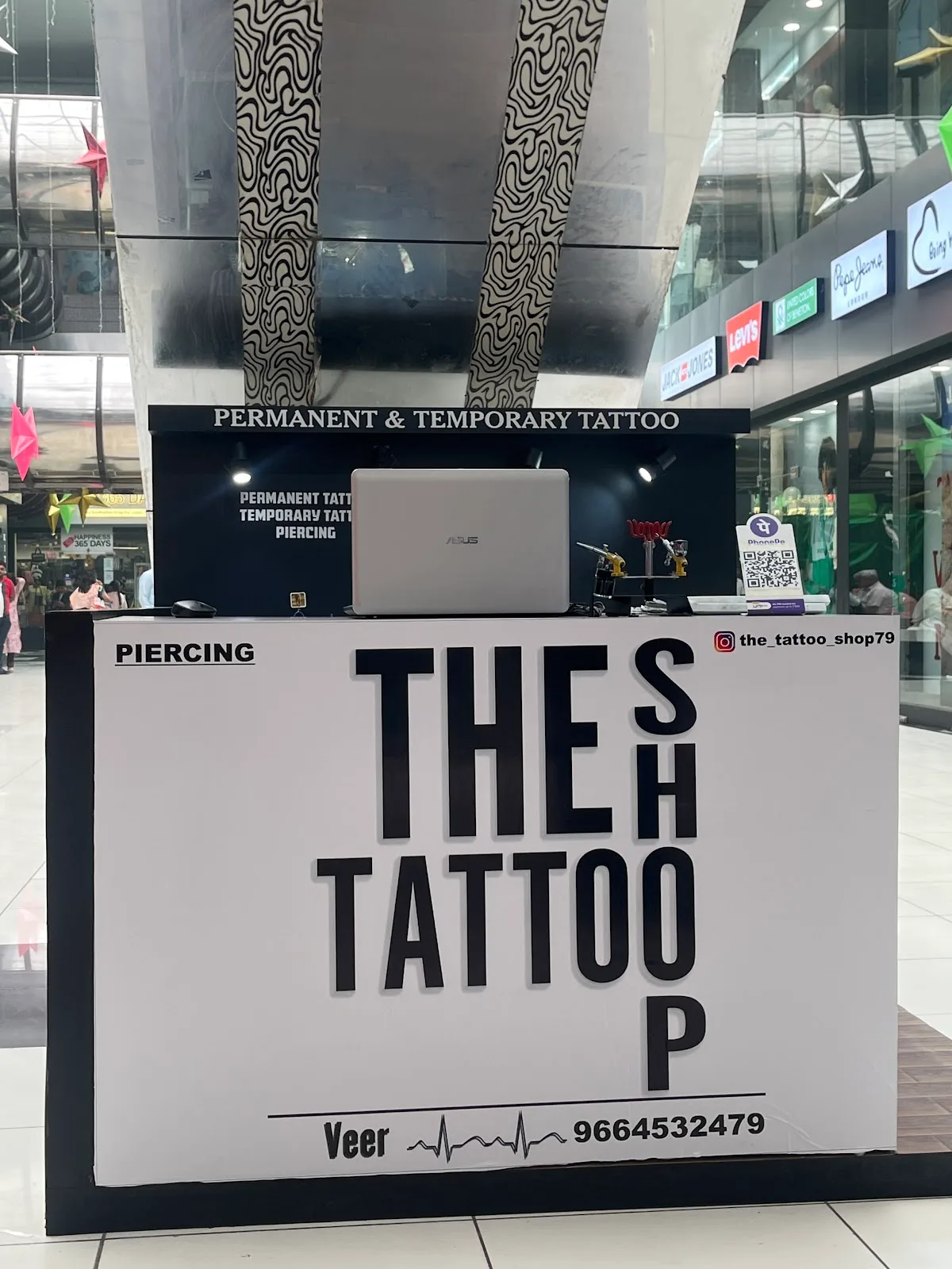 The tattoo shop