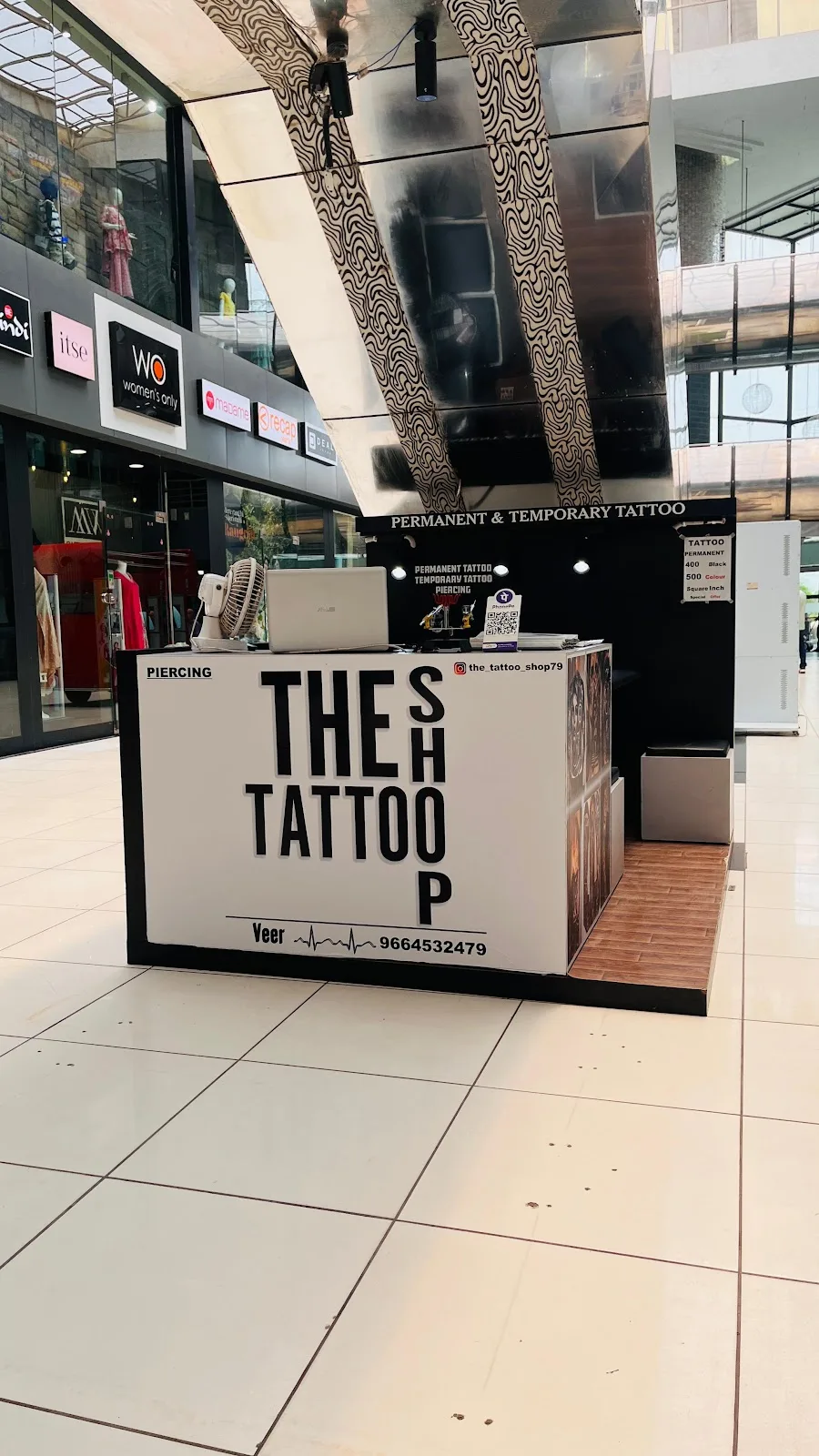 The tattoo shop