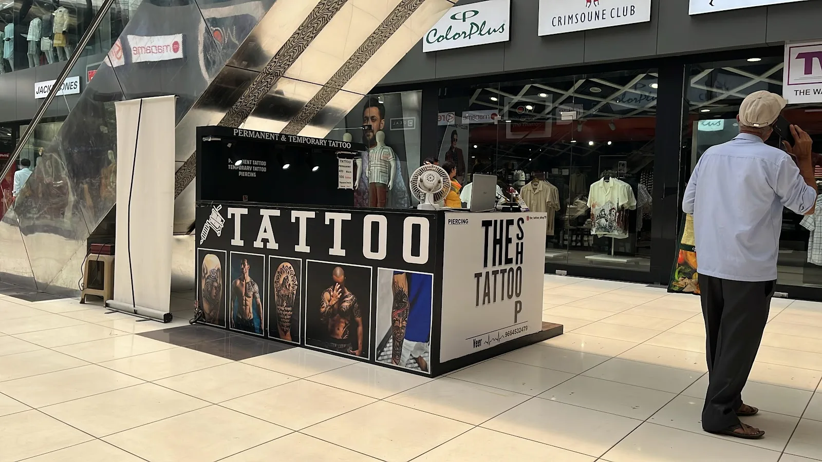 The tattoo shop