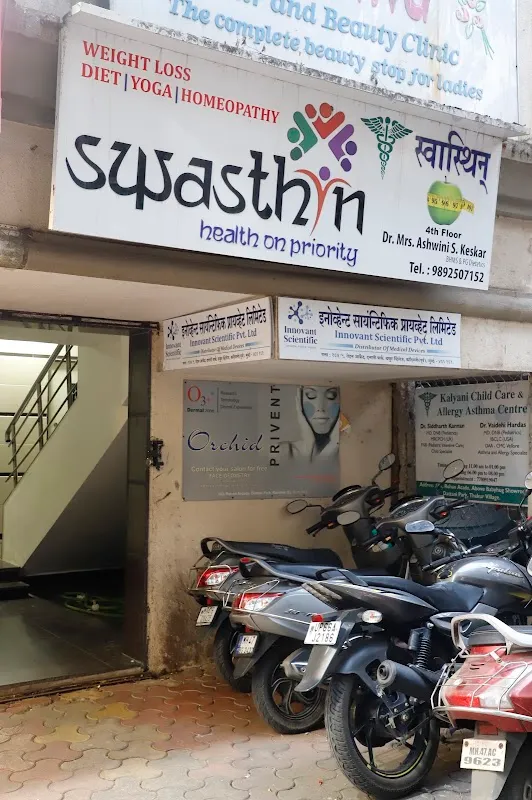 Swasthin-Yoga classes in kandivali-thakur village-Best dietician-Weight loss center-Back Pain Treatment in Kandivali East
