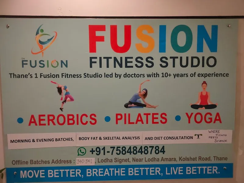 Fusion Fitness Studio - Aerobics, Pilates & Yoga | Lodha Signet | Online batches also Available