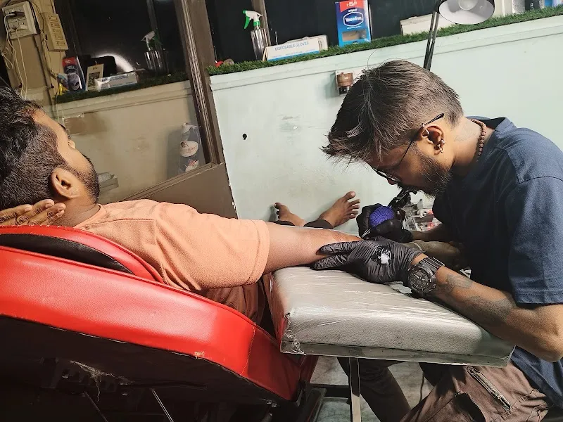 Creative Ink tattoo studio, in Kolhapur