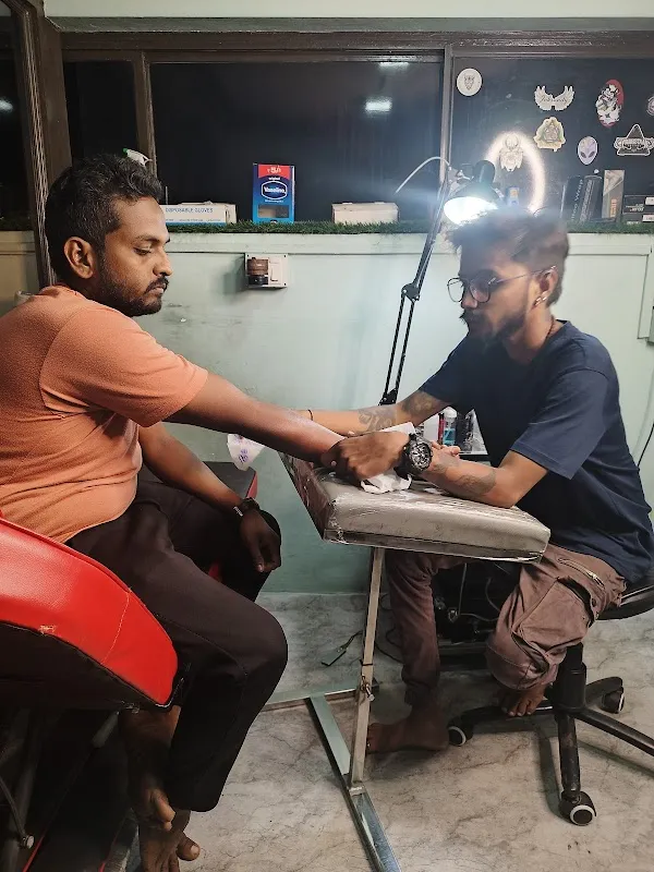 Creative Ink tattoo studio, in Kolhapur