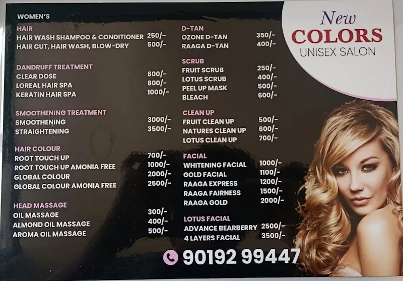 New Colors unisex salon
