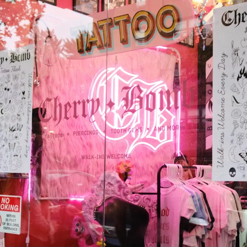 Cherry Bomb Tattoo & Piercing Studio - Walk-Ins Welcome!