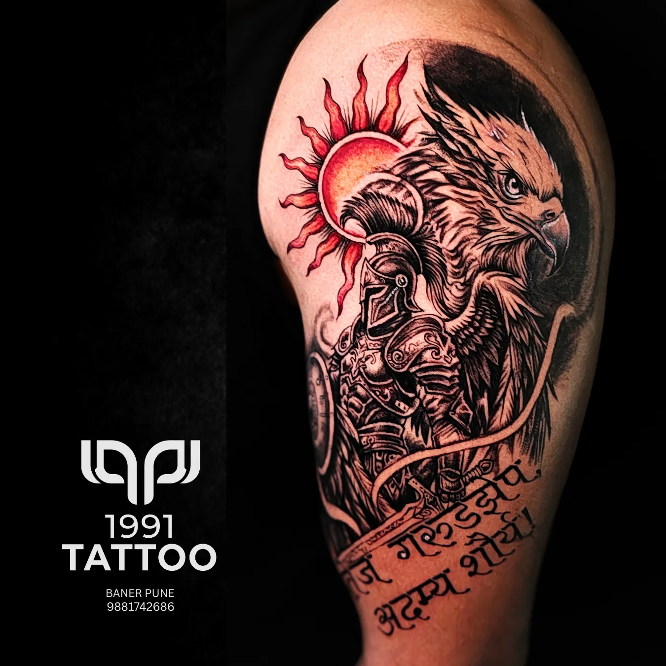1991 TATTOO Best Tattoo Studio in Baner