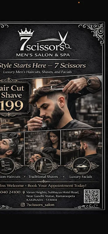 7 scissors salon and spa