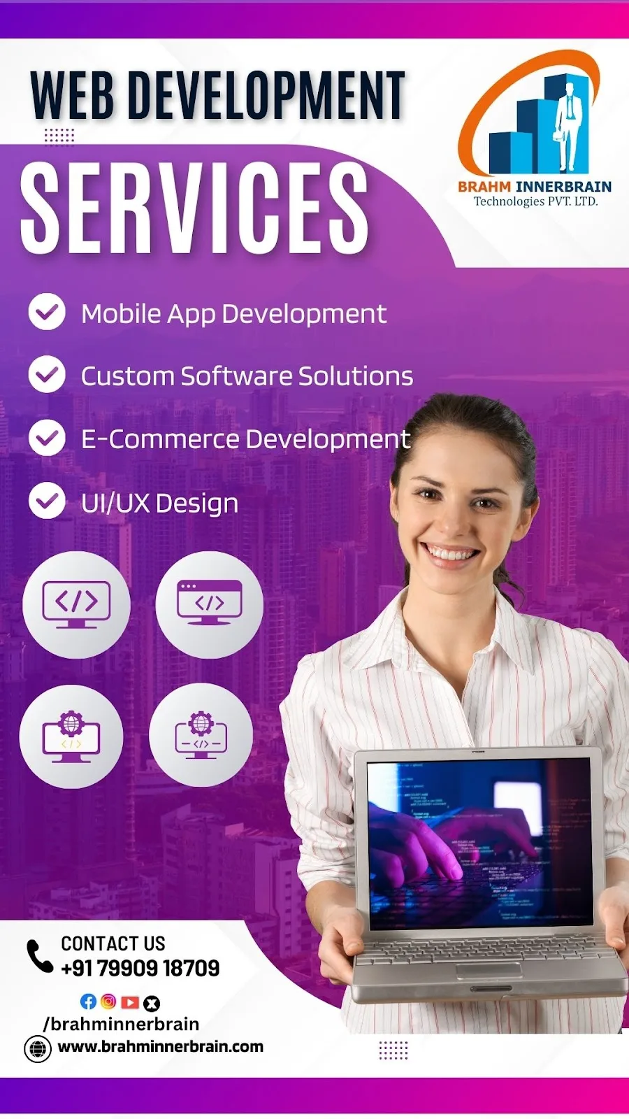 Brahm InnerBrain Technologies Pvt ltd : online marketing, website, application