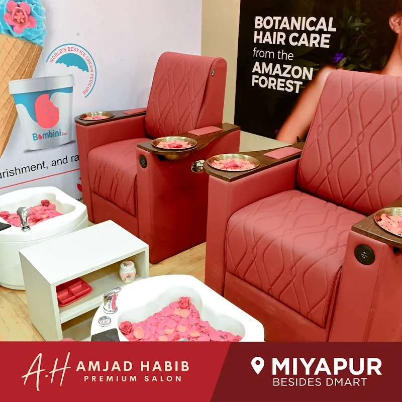 Amjad Habib Hair & Beauty Premium Salon, Miyapur.
