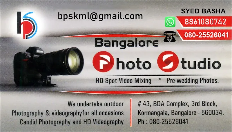 Bangalore photo Studio