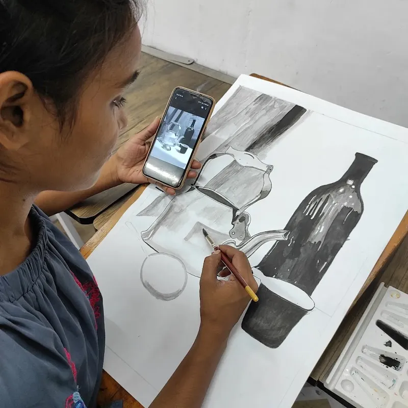 Deep school of Fine Art | best fine art institute in delhi | BFA Entrance exam preparation coaching & Hobby painting